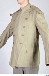 Upper Body Man White Jacket Costume photo references